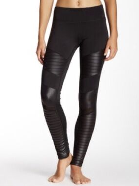 Electric Yoga Black Moto Leggings